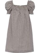 Miu Miu Cotton Poplin Dress - Black