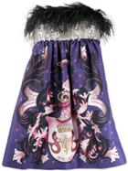 Miu Miu Miu Miu - Woman - Dress Piume - Blue