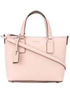 Double Strap Tote - Women - Calf Leather/polyester - One Size, Pink/purple, Calf Leather/polyester, Kate Spade
