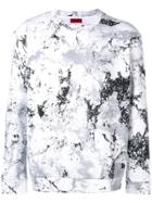 Boss Hugo Boss Patterned Sweatshirt - White