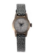 Christian Koban Cute Diamond Watch, Women's, Grey, Diamond/stingray/stainless Steel