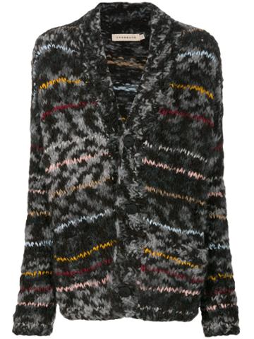 Oneonone Striped Cardigan - Multicolour