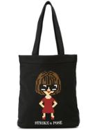 Mostly Heard Rarely Seen 8-bit Glossy Tote - Black