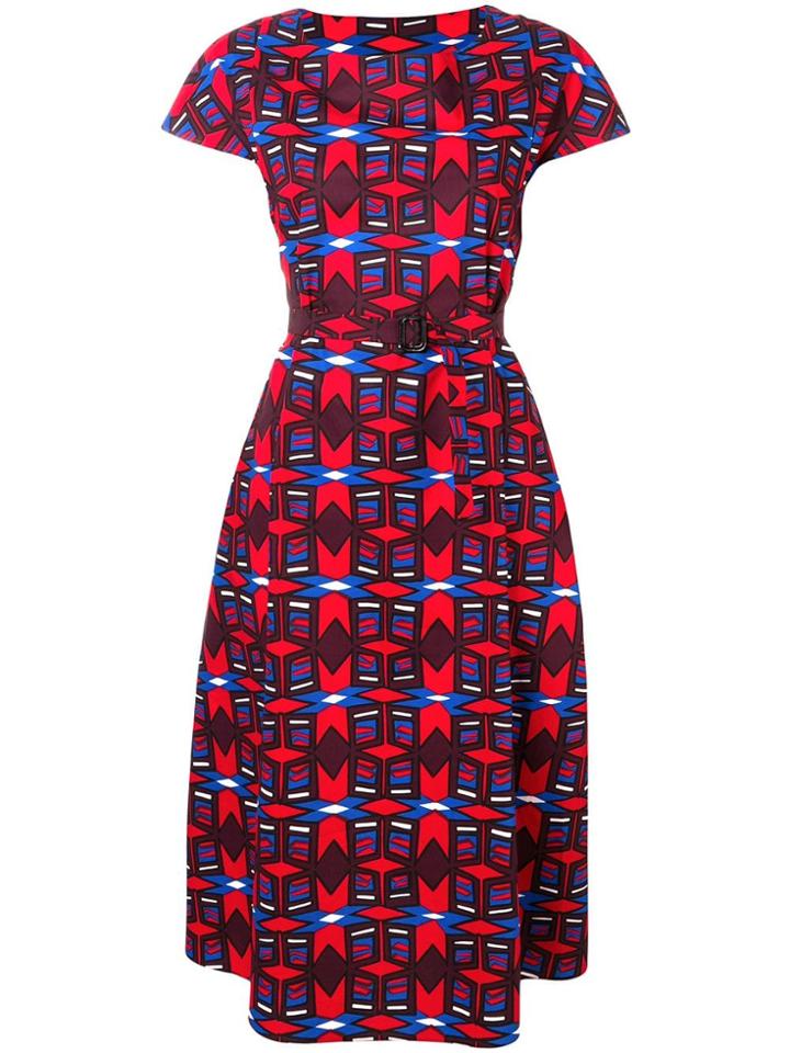 Aspesi Printed Flared Dress