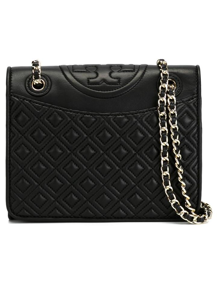 Tory Burch 'fleming' Crossbody Bag, Women's, Black