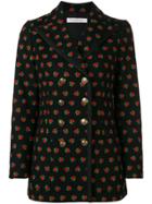 Philosophy Di Lorenzo Serafini Roses Print Blazer - Black