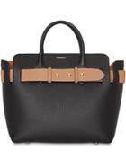 Burberry The Small Leather Triple Stud Belt Bag - Black