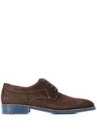 Lloyd Contrast Sole Derby Shoes - Brown