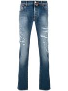 Jacob Cohen Distressed Jeans - Blue