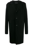 10sei0otto Long Black Cashmere Coat