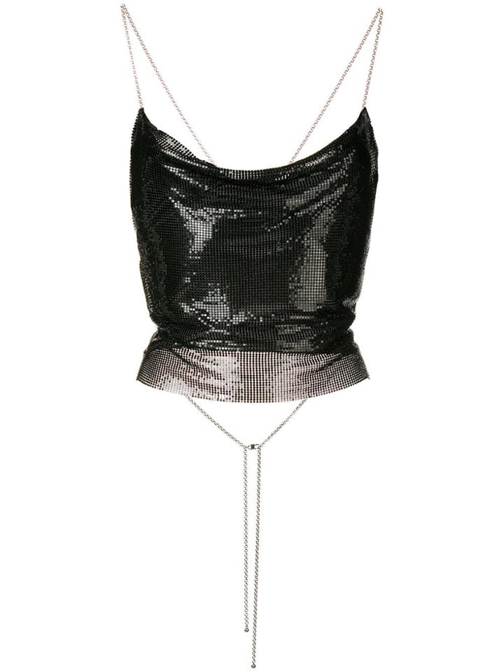 Poster Girl Zeina Mesh Top - Black