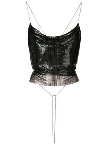 Poster Girl Zeina Mesh Top - Black