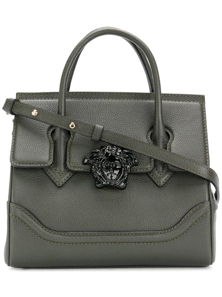 Versace Small Empire Palazzo Tote Bag - Green