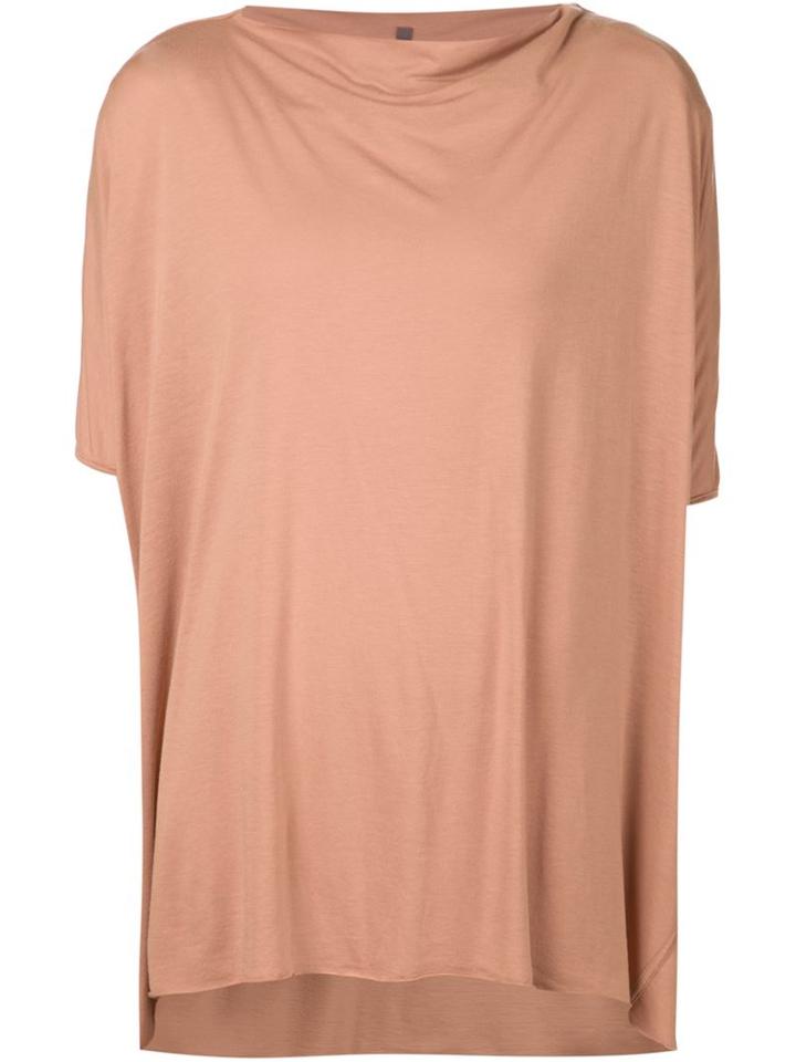 Rick Owens Lilies Oversized Draped Top
