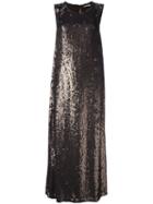P.a.r.o.s.h. Sequin Embellished Dress, Women's, Size: Small, Green, Viscose/pvc