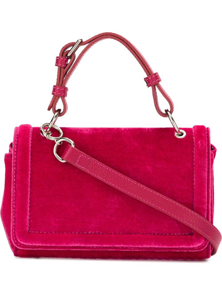 Reinaldo Lourenço Shoulder Bag - Pink & Purple