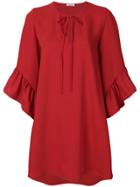 P.a.r.o.s.h. Loose Cocktail Dress - Red