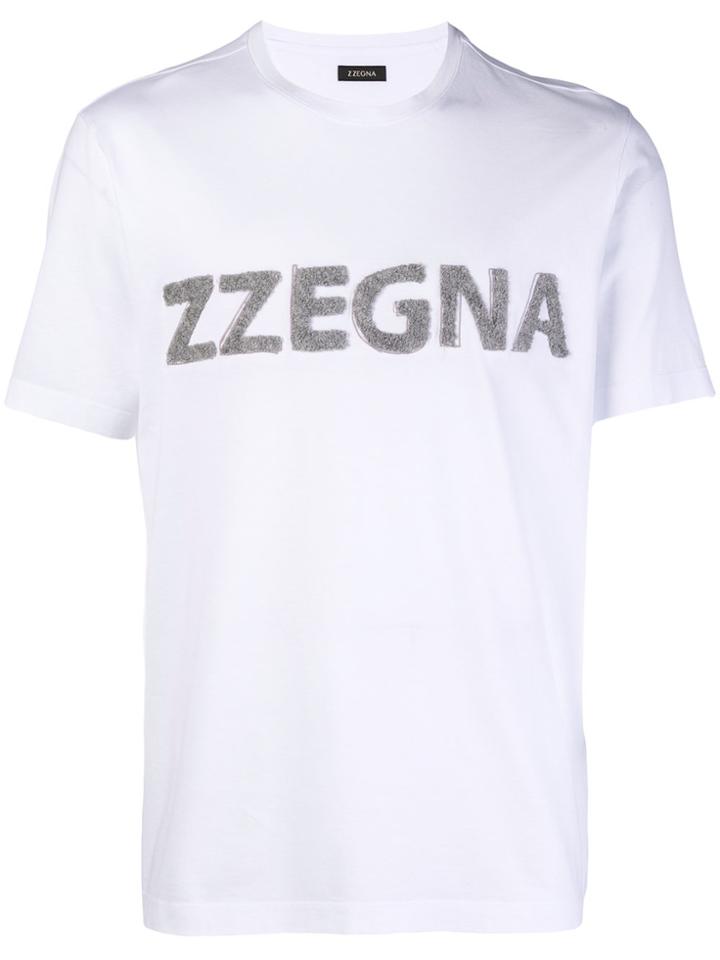 Z Zegna Logo T-shirt - White