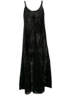 Jil Sander Black Woven Dress