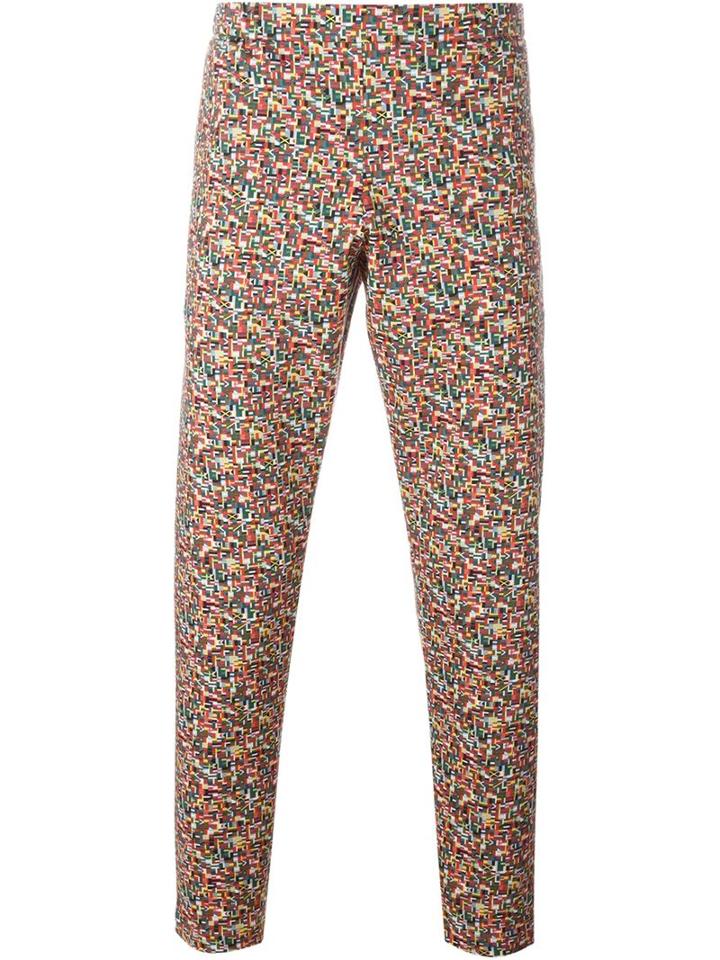 Stephan Schneider Flag Print Trousers