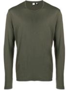 Aspesi Plain Long-sleeved Shirt - Green