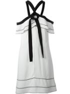 Proenza Schouler Off-shoulder Bow Dress