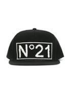 No21 Kids Logo Baseball Cap, Boy's, Black