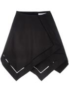 J.w.anderson Handerchief Skirt, Women's, Size: 8, Black, Cotton