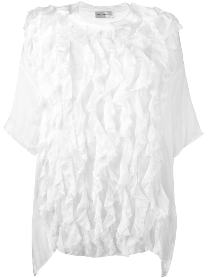 Faith Connexion Oversized Ruffle Blouse