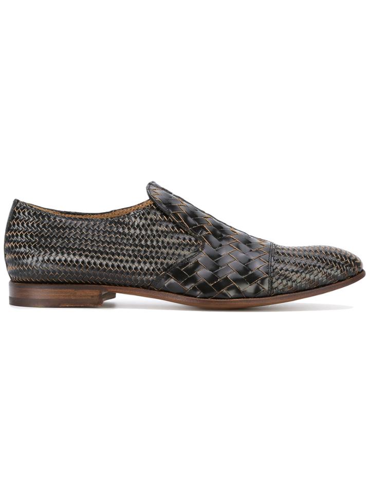 Raparo Slip-on Loafers - Black