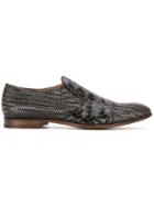 Raparo Slip-on Loafers - Black