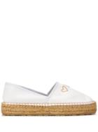 Love Moschino Studded Espadrilles - White