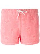 Tomas Maier Palm Tree Shorts - Pink & Purple