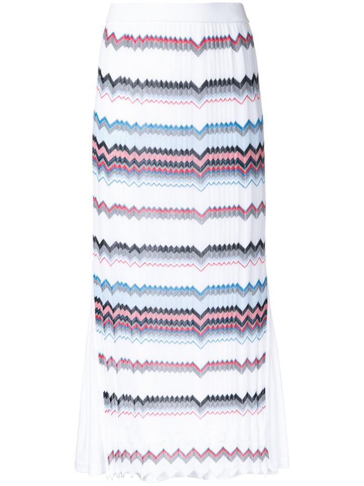 Coohem - Pleated Layered Skirt - Women - Cotton - 36, White, Cotton