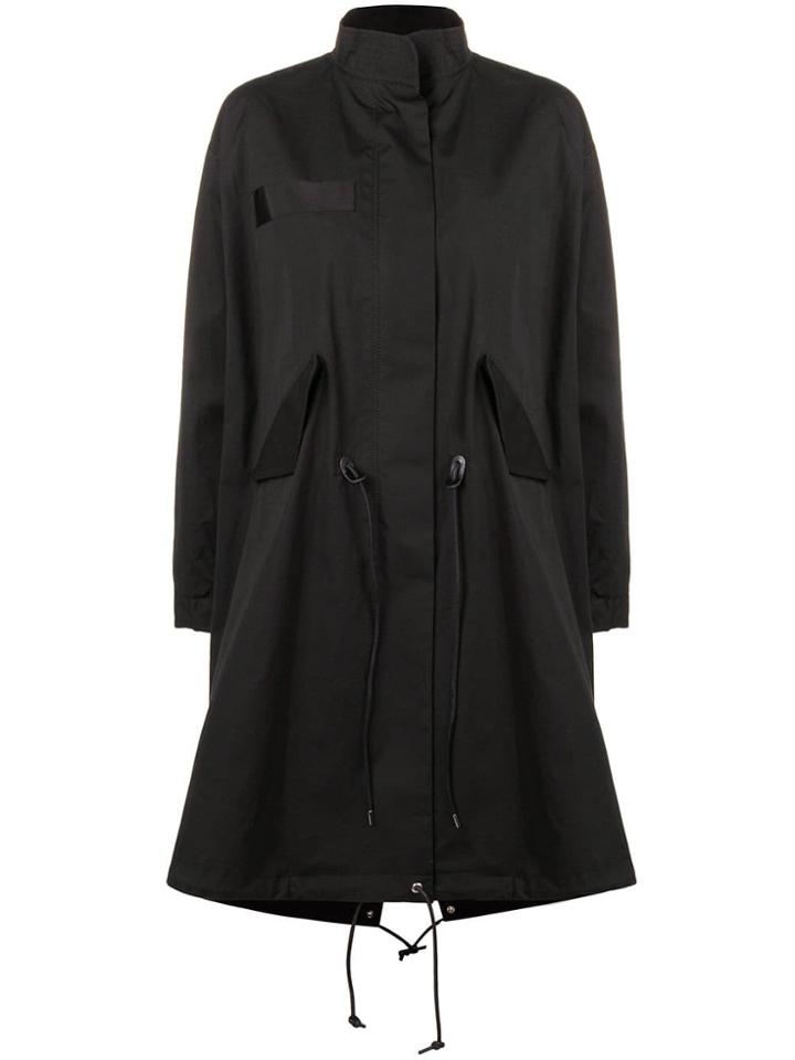 Sacai Oversized Parka - Black