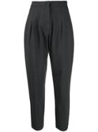 Pinko High-waist Tailored Trousers - Grey