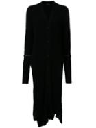 Ann Demeulemeester Tuareg Cardigan, Women's, Size: Medium, Black, Cotton/cashmere