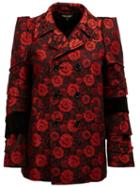 Comme Des Garçons Rose Print Jacket