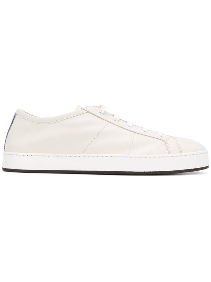 Santoni Low Top Sneakers - White