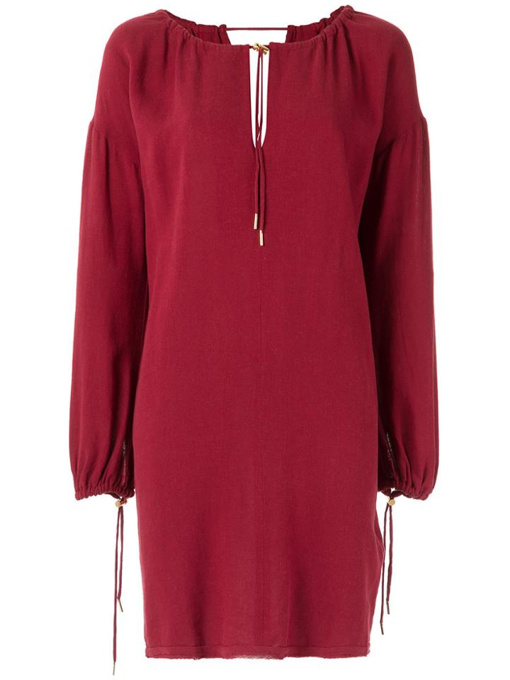 Osklen Loose Dress - Red