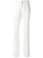 Alexander Wang Straight-leg Trousers, Women's, Size: 8, White, Polyester/spandex/elastane/viscose