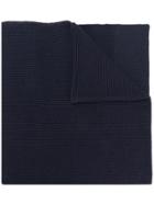 Canada Goose Fine Knit Scarf - Blue