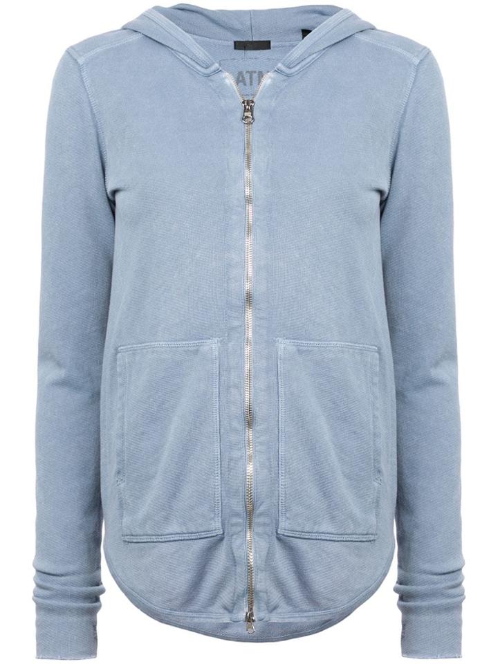 Atm Anthony Thomas Melillo Basic Zipped Cardigan - Blue