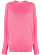 Victoria Beckham Fine Knit Sweater - Pink & Purple