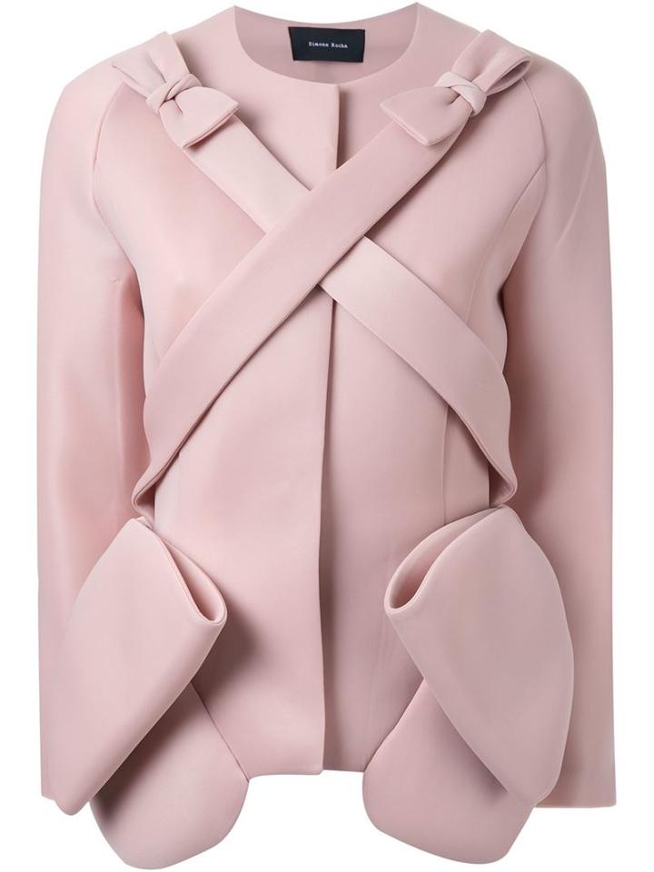 Simone Rocha Wrapped Bows Puffer Jackets