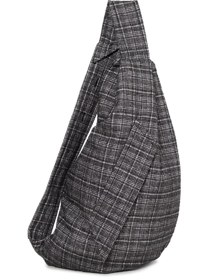 Eastpak Grey 'sleek Sling' Crossbody Logo Embellished Bag