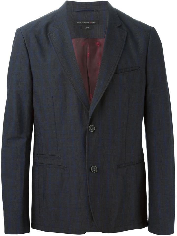 John Varvatos Tonal Tweed Blazer