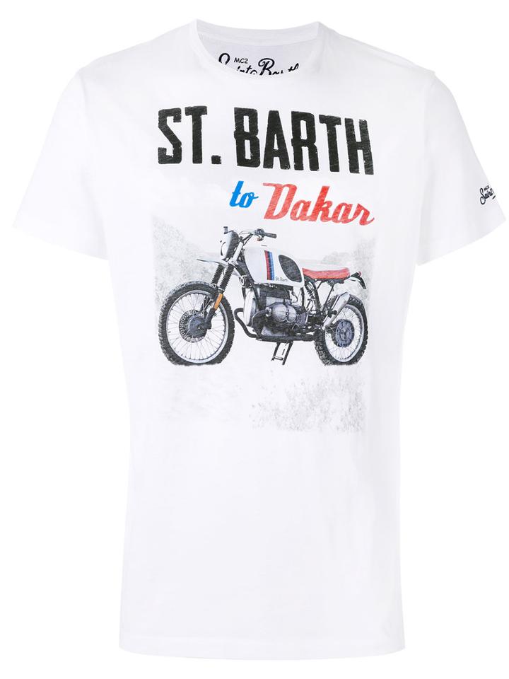Mc2 Saint Barth - Dakar Print T-shirt - Men - Cotton - L, White, Cotton