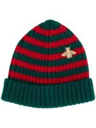 Gucci Webbing Knitted Hat - Green