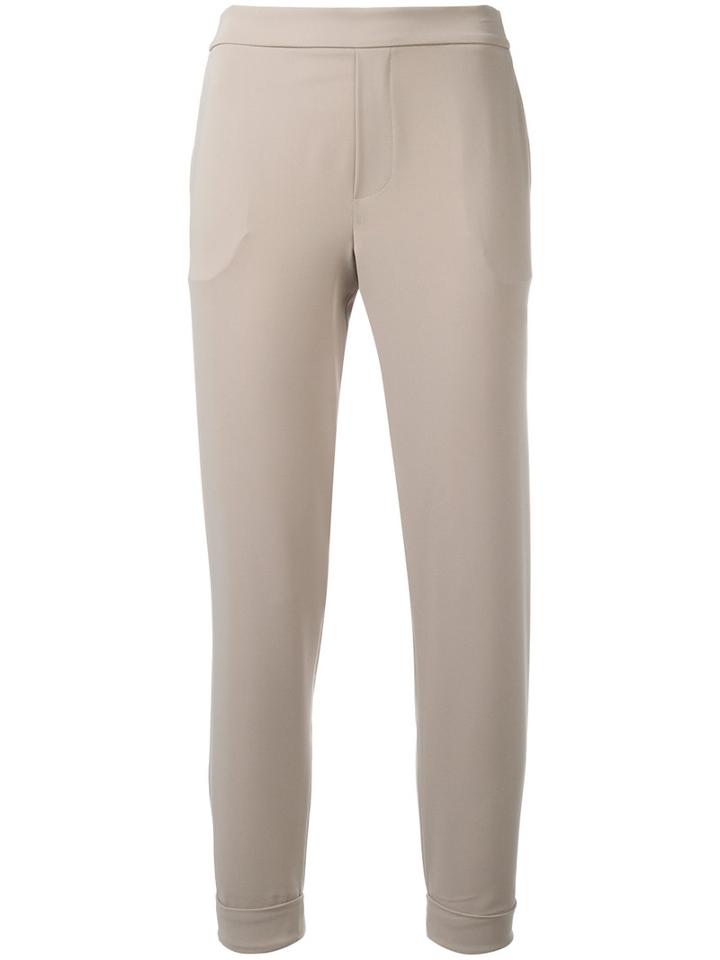 P.a.r.o.s.h. Skinny Pants, Women's, Size: Large, Nude/neutrals, Polyester